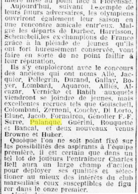 Le Petit Provençal 29.08.1931 présentation O.M.jpg