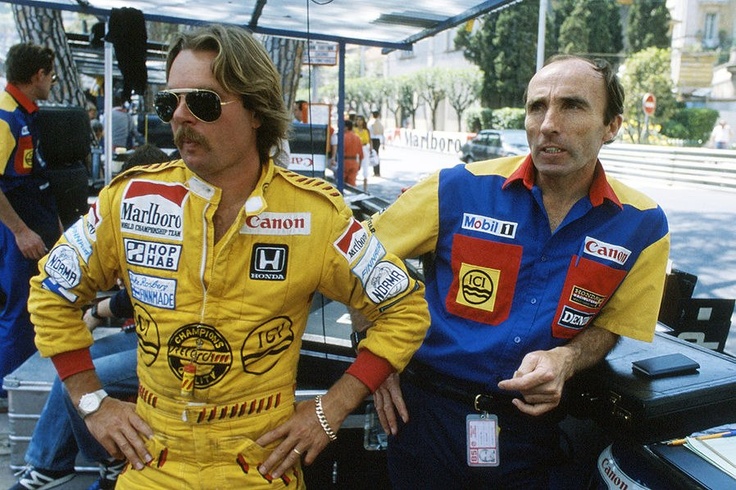 Keke Rosberg et Frank Williams 1985.jpg