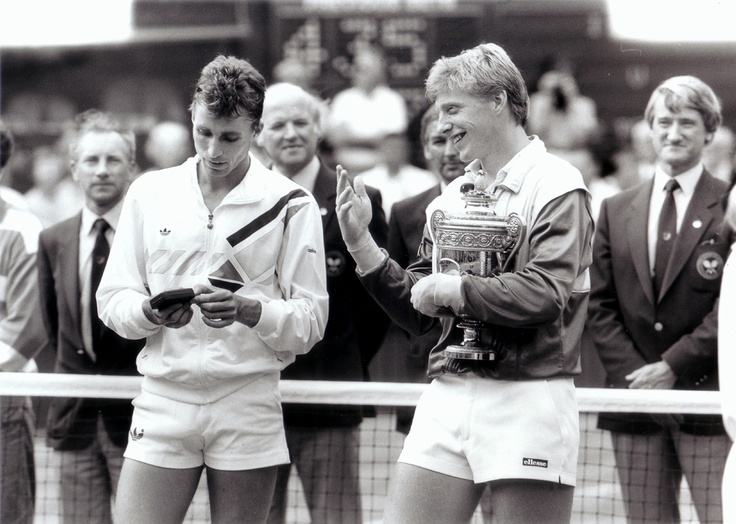Ivan Lendl et Boris Beker - Wimbledon 1986.jpg